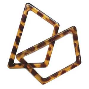 Trendy Transparent Resin <b>Bag</b> Handle Premium Acrylic Purse Handle Stylish Replacement Handle for DIY <b>Bags</b> Handbag <b>Accessories</b> - Product Image 6