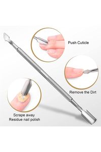 Pousse-cuticules double face de haute qualité, fabricant, logo personnalisé, instruments de manucure et pédicure, fournisseurs d'outils de beauté - Product Image 6