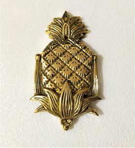 Aldaba de puerta de piña de latón de alta calidad, herrajes de Metal indios hechos a mano, aldaba de puerta pulida a granel al por mayor - Product Image 6