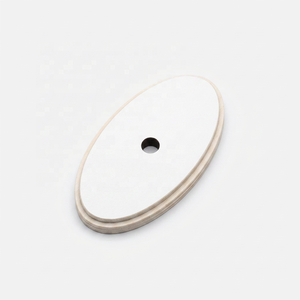 Poignée de tiroir ovale en laiton antique au design moderne, quincaillerie en métal massif pour porte d'armoire, commode, usage domestique ou de bureau - Product Image 5