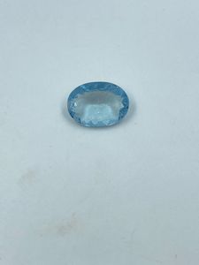 Aigue-marine naturelle, pierre précieuse de haute qualité, bleu ciel, 3,80 carats, 10x14 mm, pour l'exportation, pierre en vrac, fourniture d'usine, nouvelle arrivée - Product Image 2