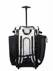 Sac de sport à roulettes en nylon avec plusieurs poches et poignée télescopique pour une utilisation en extérieur - Product Image 5