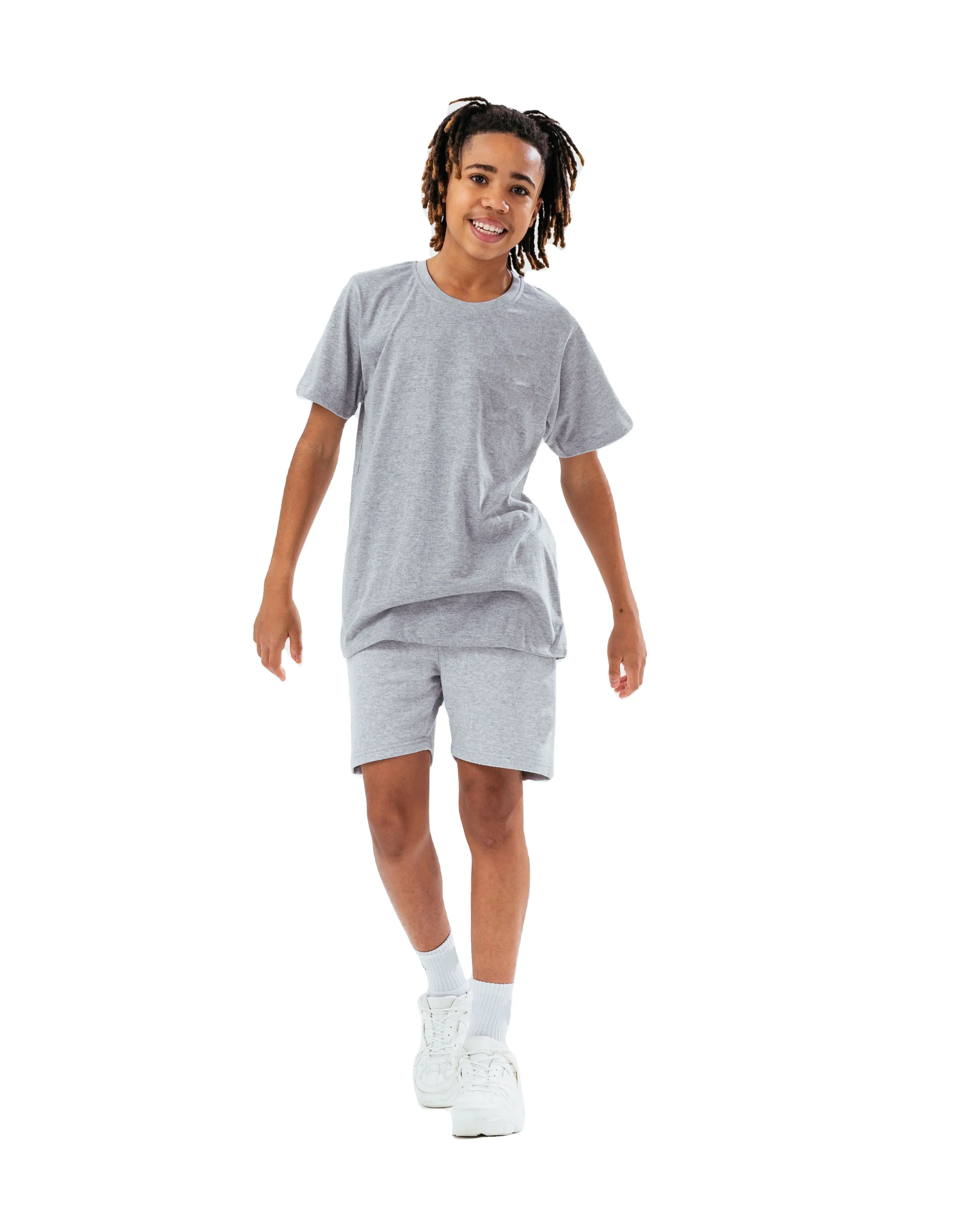 Neue Mode hochwertiges Kinder-Zwillingset Kurzarmhemd und Shorts 2-teiliges Sets Kinder-Shorts-Set