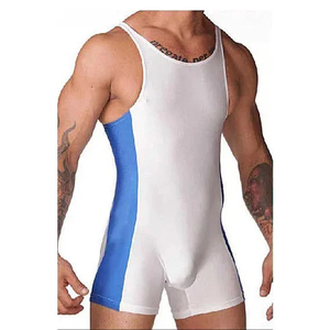 Hot Selling High Quality Reversible Printed Customized Wrestling <b>Singlet</b> OEM Design Sublimated <b>Men</b> - Product Image 2