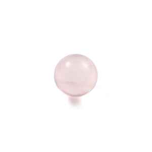 Lot en gros de 10 mm de billes rondes lisses en quartz rose naturel, sphères de cristal de guérison, pierres précieuses en vrac pour la fabrication de bijoux - Product Image 3