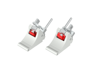 RDEKONO Poignée d'éjecteur/extracteur standard Schroff type IEL, <span class=keywords><strong>bouton</strong></span> gris, <span class=keywords><strong>noir</strong></span>, blanc, Top 1002012 1002013 - Product Image 1