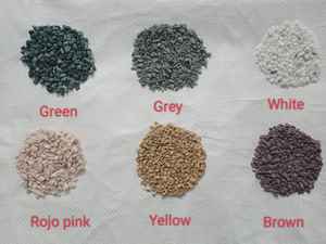 Revêtement de sol époxy écologique de qualité supérieure, semi-polissé, galets de marbre vert, pierre naturelle pour revêtement mural de jardin, garantie 5 ans et plus - Product Image 6