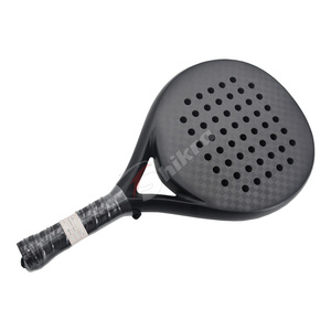 Durable 12K Carbon Padel Tennis Racket – Round Shape Paddle for Entertainment & Training Use - Product Image 2