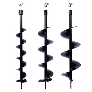 Punta per trivella da 3/4 di pollice per fori di piantumazione, aiuole per bulbi, scavo di buche per pali, attrezzo per piantumazione, ricambio per trivella da terra per Au - Product Image 1