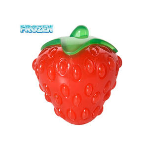 Durable Silicone Rubber <b>Pet</b> <b>Interactive</b> Chew <b>Toys</b> Strawberry-Shaped Puzzle Leak Food <b>Toy</b> <b>for</b> Moderate Chewers Dogs - Product Image 2