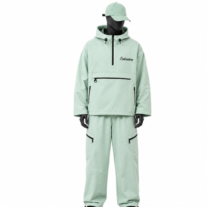Conjunto de Chaqueta Cortavientos Personalizada para Hombre con Diseño Plegable para Minoristas de Aeropuertos, Marca Privada, MOQ Bajo, Venta al Por Mayor - Product Image 4