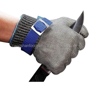 Gants de protection résistants aux coupures en acier inoxydable de qualité alimentaire Henry Foodservice S/S 18/10, gants de jardin - Product Image 3