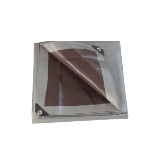 Lona de aluminio de doble cara resistente, impermeable y resistente a los rayos UV para cubiertas exteriores - Product Image 3