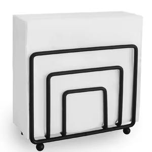 Support à serviettes en métal de qualité supérieure pour table à manger et cuisine, élégant porte-serviettes pour la maison, le bureau et le restaurant - Product Image 1