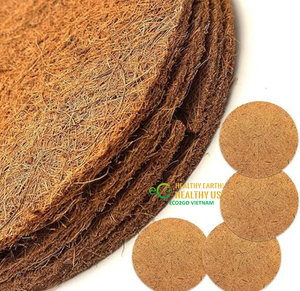 Eco2go Vietnam Ho Chi Minh City Anillo de Fibra de Coco Natural Moderno, Protector de Base de Árboles de Fibra de Coco Orgánica para Jardinería - Product Image 6