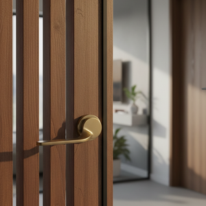 Premium Brass Door <b>Handle</b> Set with Mortise <b>Lock</b> |Luxury Lever Door <b>Handles</b> for Interior Doors in Antique,Gold & Graphite Finish - Product Image 2