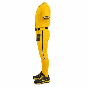 Uniforme de Béisbol Unisex 100% Poliéster Hecho en Pakistán, Servicio OEM, Uniforme de Béisbol Transpirable Estampado, Precio al por Mayor, Moda - Product Image 6