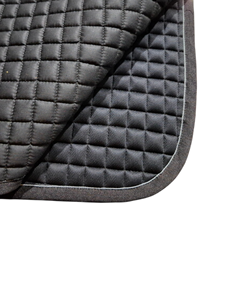 Tapis de selle pour cheval en coton de qualité supérieure, doublure en maille, personnalisable avec logo, disponible en plusieurs couleurs, pour l'équitation - Product Image 3