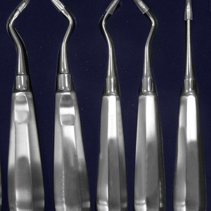 ชุดเครื่องมือถอนฟันแบบแมนนวล 7 ชิ้น ยี่ห้อ Dental PDL Elvatome Spade Mini Root Elevator Proximators Luxating ได้รับการรับรองมาตรฐาน CE ระดับ Class I - Product Image 6