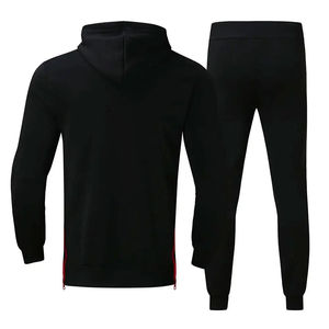 Conjunto Deportivo Casual de Invierno para Hombre, Sudadera con Capucha y Pantalones Deportivos de Algodón de Alta Calidad, Conjunto Deportivo Unisex de Felpa de 2 Piezas - Product Image 2