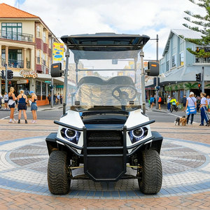 รถกอล์ฟขายส่งจากโรงงาน 4 ที่นั่ง รถกอล์ฟคลับคาร์ ใช้ได้บนถนน รถกอล์ฟไฟฟ้า พร้อมคอนโทรลเลอร์ Curtis และมอเตอร์ KDS - Product Image 5