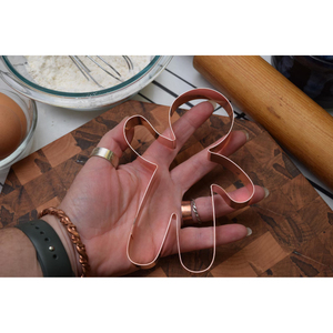 Copper Made Eco-Friendly White <b>Cookie</b> Cutters Set Man Shape for <b>Cookies</b> Fondant Cake Decorating Pastry Baking Fun High Quality - Product Image 5