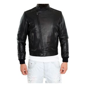 Chaqueta de Cuero Personalizada para Hombre, de Invierno, Alta Calidad, Manga Larga, Impermeable, Reversible, con Logotipo Frontal, Precio Bajo - Product Image 3