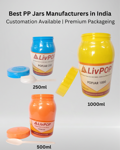500ml PP <b>Jar</b> Manufacturers: Engineering BPA Free PP 500ml <b>Jar</b> and Reusable <b>Plastic</b> <b>Jar</b> With Lid for Cosmetic Packaging <b>Jar</b> - Product Image 2