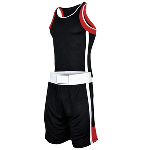 Shorts de Muay Thai personnalisés avec logo, unisexes, pour enfants et adultes, ensemble MMA, vêtements d'entraînement pour la compétition, combinaison de boxe - Product Image 1