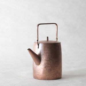Traditional Copper <b>Tea</b> Kettle For Stylish Beverage Service And Functional Decorative Kitchen Utility Product - Product Image 4