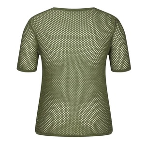 Breathable Men Mesh Shirt Fitness Workout <b>Drop</b> Shoulder Crew Neck Men Mesh Shirt With Custom Design And Size - Product Image 6