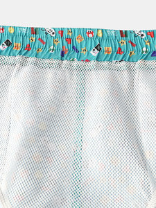 Shorts imprimés décontractés pour hommes, style streetwear, été, impression par sublimation personnalisée de haute qualité et prix abordable, taille mi-haute, shorts graphiques - Product Image 5