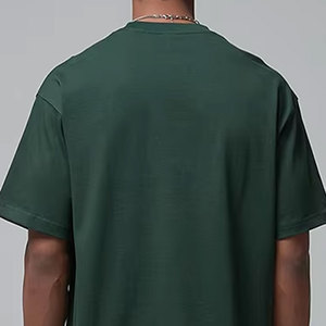 บริการ OEM เสื้อยืดโอเวอร์ไซส์พิมพ์ลายตามสั่งสำหรับผู้ชาย ผ้าฝ้าย 100% ขายส่งราคาถูก เสื้อยืดโอเวอร์ไซส์ผู้ชาย - Product Image 6