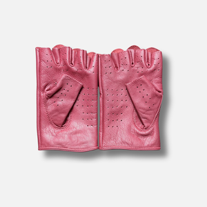Guantes de Piel Rosa al por Mayor, Transpirables, Sin Forro, Estilo Casual, para Primavera/Verano, con Logotipo Personalizado - Product Image 2
