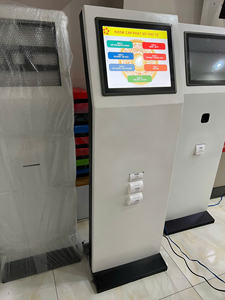 Quiosco Inteligente de Gestión de Filas Públicas y Servicio de Información - Pantalla Táctil Interactiva de 17 Pulgadas con Escáner de Tarjetas de Identificación y Dispensador de Boletos - Product Image 3