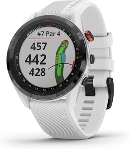 Reloj de Golf Deportivo Premium Approachs S62 con GPS, Caddie Virtual, Caja de Fibra de Carbono y Cerámica, Platino - Product Image 3