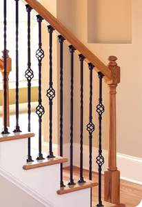 Base Plana Moderna para Barandales BH, Zapatas de Aluminio para Balaustres de Escaleras, 1 Año de Garantía, Acabado Negro Mate, Resistente al Agua - Product Image 5