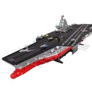 Ensemble de blocs de construction de flotte de navires de guerre militaires, grand modèle de navire de guerre et de porte-avions, jouets de construction pour adultes - Product Image 3