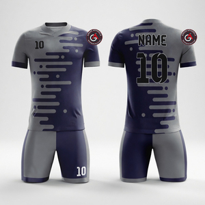 Maillot de sublimation numérique de qualité supérieure à prix abordables Vêtements de sport pour hommes Uniforme de football à manches courtes pour hommes - Product Image 1