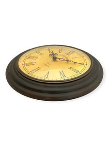 Horloge murale Art Déco moderne en bois de qualité supérieure, fonctionnant à piles, mouvement à quartz silencieux, élégante décoration de bureau - Product Image 2