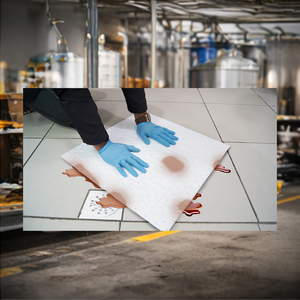 Rollo Absorbente de Aceite Grande de 200 GSM, Rollo de Polipropileno para Control de Derrames de Aceite, para Uso Marino, Industrial y en Talleres - Product Image 4