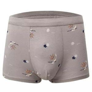 Boxers classiques pour hommes de haute qualité, en tricot extensible, taille haute, respirants, écologiques, à séchage rapide, antibactériens et sans coutures - Product Image 3