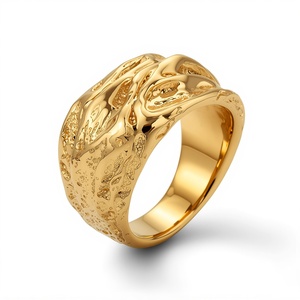Jewelry for Women Jewelry Gold 925 Sterling <b>Silver</b> Gold Vermeil 2 Micron Chunky <b>Ring</b> Sculptural Petal Snake Scale Fine - Product Image 4