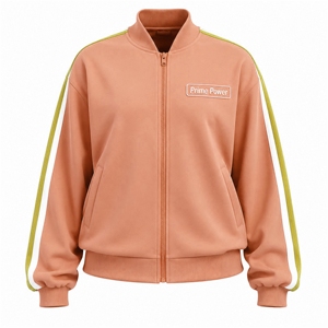 Fast Selling Women Tracksuit Set Ladies Two Piece Sportswear Matching <b>Zip</b> Jacket Wide Leg <b>Trousers</b> Activewear Wholesale Supplier - Product Image 2