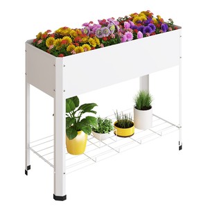 Jardinera Elevada de Madera de Mango - Cama de Cultivo Vertical para Jardín, Venta al por Mayor - Product Image 6