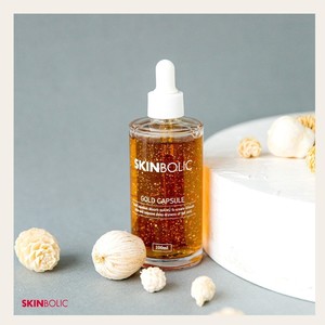 เซรั่มบำรุงผิวหน้าสัญชาติเกาหลี Skinbolic K-Beauty Gold Capsule Serum 45 มล. x 3 ผลิตในเกาหลี สำหรับทุกเพศ - Product Image 3