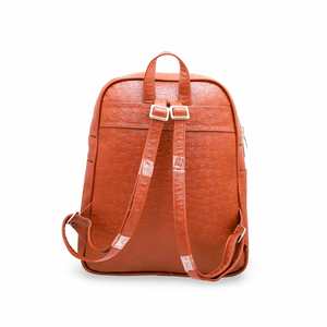 Mochila de estudiante informal marrón P47439 - Product Image 1