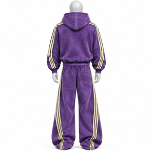 Conjunto Deportivo con Capucha Personalizado de AMSEC INDUSTRY, Color Sólido, Casual, Largo, 100% Algodón, Transpirable, en Venta - Product Image 2