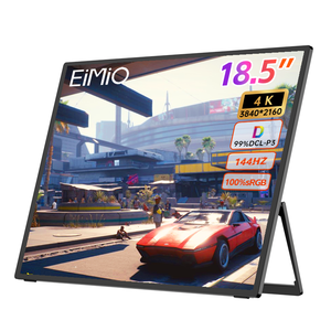 Портативный монитор EIMIO 18,5 дюйма 4K 2160P для ноутбука, USB-C, игровой, ультратонкий, внешний ЖК-дисплей для ноутбука, ПК, компьютера - Product Image 1