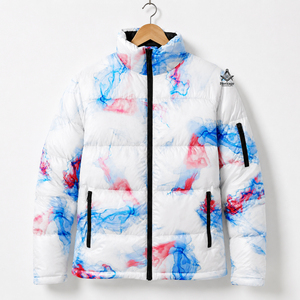 Veste matelassée imperméable et épaisse avec logo personnalisé, sublimée, pour l'hiver, style Regalia Maçonnique Héritage – Vente en gros - Product Image 2